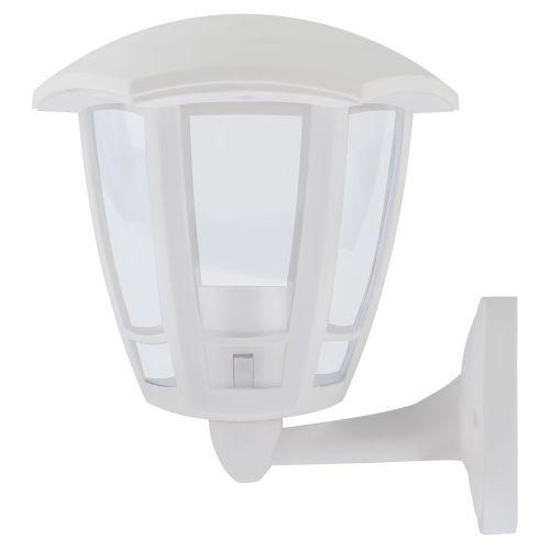 Светильник светодиодный садово-парковый ДБУ 07-8-005 3000К Дели 1 8Вт 3000К IP44 6 гранный настенный бел. Эра Б0064225