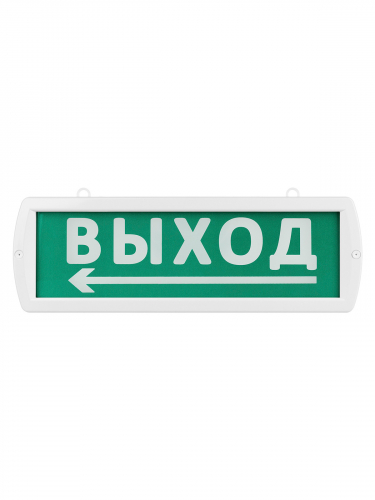 Оповещатель охранно-пожарный световой Топаз-220-Д "Направление к выходу" 220 В, IP52 TDM