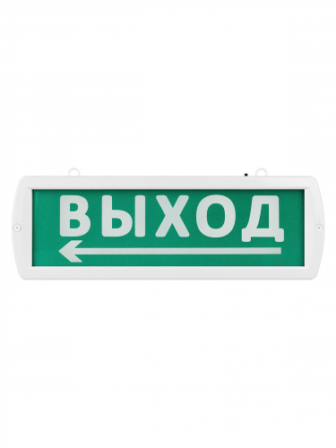 Оповещатель охранно-пожарный световой Топаз-220-РИП-Д "Направление к выходу" 220 В, 6ч, IP52 TDM