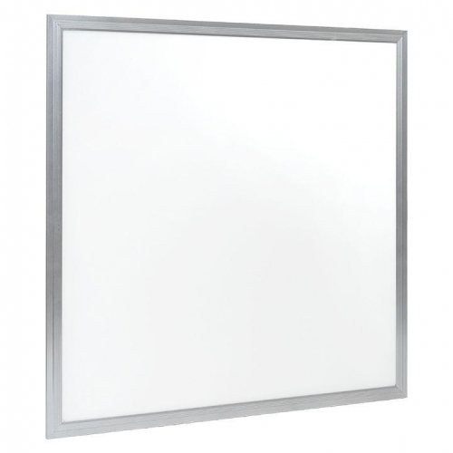 Светильник светодиодный ЛУО-4007-L 36Вт 4000К IP40 панель тонкая 595х595 серебро без драйвера Basic EKF LPS-4007-L-36-4000