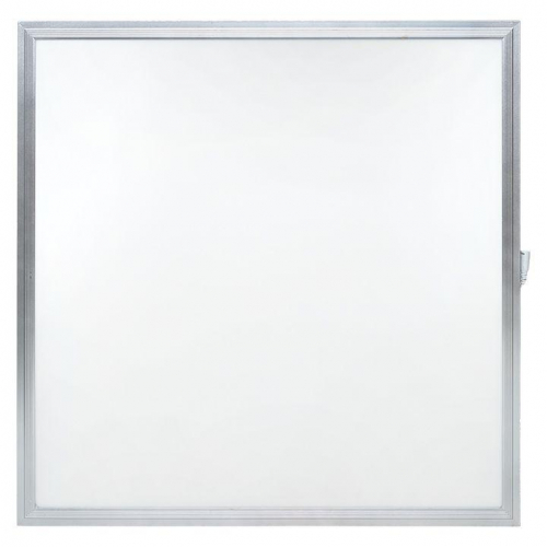 Светильник светодиодный ЛУО-4007-L 36Вт 4000К IP40 панель тонкая 595х595 серебро без драйвера Basic EKF LPS-4007-L-36-4000