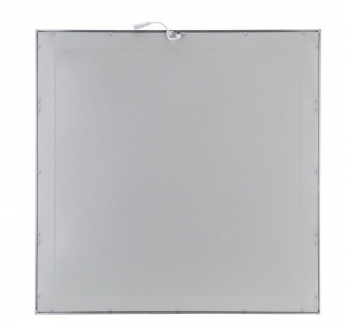 Светильник светодиодный ЛУО-4008-L 36Вт 6500К IP40 панель тонкая 595х595 серебро без драйвера Basic EKF LPS-4008-L-36-6500