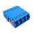 RNFA9UQLC Адаптер LC/UPC-Quad Senior/Senior SC-footprint ОS2 син. DKC 
