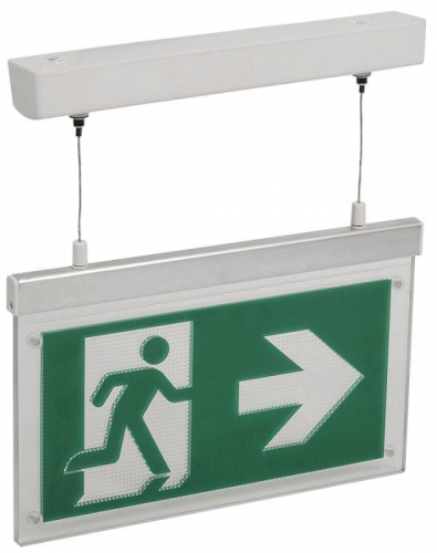 Светильник светодиодный ССА3002 эвакуационный подвесной 3ч 3Вт двуст. сменный IEK LSSA0-3002-3-20-K03