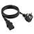 R5CORDS305 Кабель питания Sсhuko - IEC320 C13 0.5 м сечение 3х1.5кв.мм DKC 