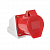 ps-114-16-380 Розетка наружн. уст. 16А 3P+PE IP44 (114) EKF 
