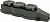 RPS-015-16-230-44 Розетка 3-м 16А IP44 2P+PE 230В с защ. крышками каучук EKF 