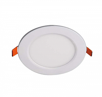 5008489A Светильник светодиодный ультратонкий встраив. PPL-R 6Вт 6500К IP40 WH d120мм круглый Jazzway 