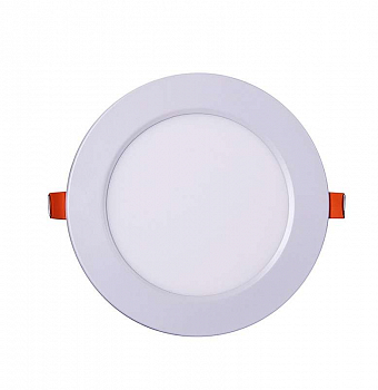 5008502A Светильник светодиодный ультратонкий встраив. PPL-R 9Вт 4000К IP40 WH d145мм круглый Jazzway 