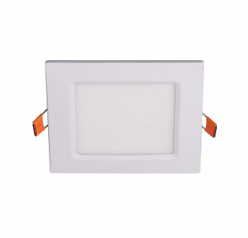 5008243A Светильник светодиодный ультратонкий встраив. PPL-S 6Вт 6500К IP40 WH 120мм квадрат Jazzway 