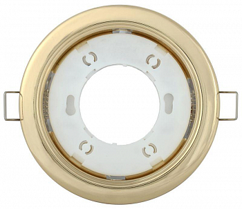 Светильник GX53 встраив. точечный зол. IEK LUVB0-GX53-1-K22