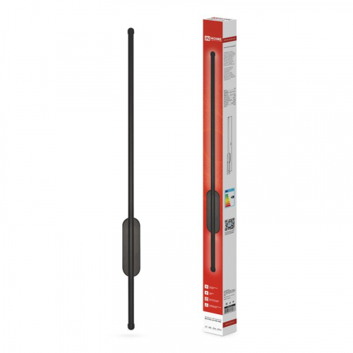 Светильник светодиодный ESTETIKA LUV-80B-40BL 15Вт 230В 4000К 1050лм 800х50х25 черн. IN HOME 4690612054438