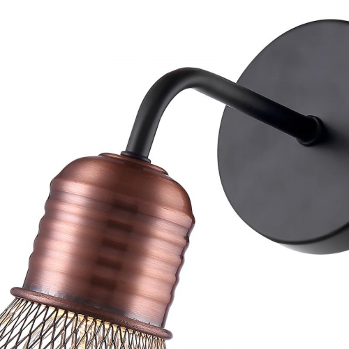 Светильник Agata 60Вт E27х1 IP20 бра настен. Freya FR4011WL-01BBS