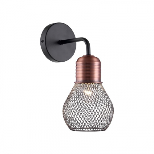 Светильник Agata 60Вт E27х1 IP20 бра настен. Freya FR4011WL-01BBS