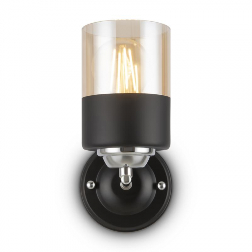 Светильник Gretta 60Вт E27х1 IP20 бра настен. Freya FR5088WL-01B