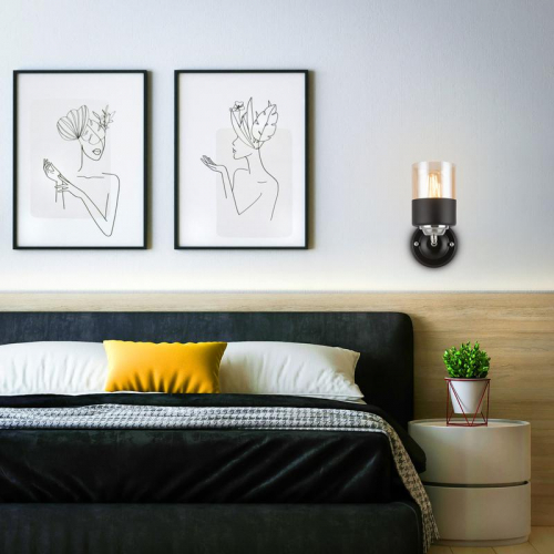 Светильник Gretta 60Вт E27х1 IP20 бра настен. Freya FR5088WL-01B