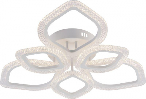 Светильник светодиодный Megan 6110-107 106Вт 2800К-6200К модерн с пультом потолочный Rivoli Б0060842