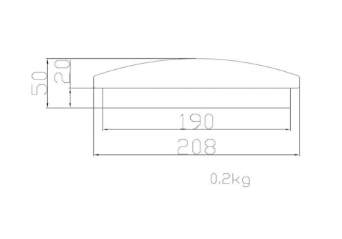 Светильник светодиодный LBS-8212 12Вт 6500К band настенно-потолочный Ultraflash 15148