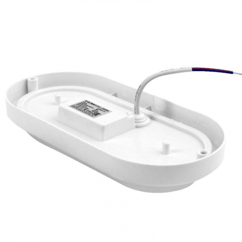 Светильник светодиодный ЖКХ 8Вт 6500К IP65 220В влагозащ. овал LBF-0901 C01 Ultraflash 15348