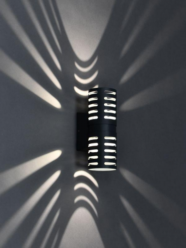 Светильник светодиодный уличный 5102 настенный 10Вт 4000К IP54 сер. IEK LT-DBU0-5102-010-40-K03