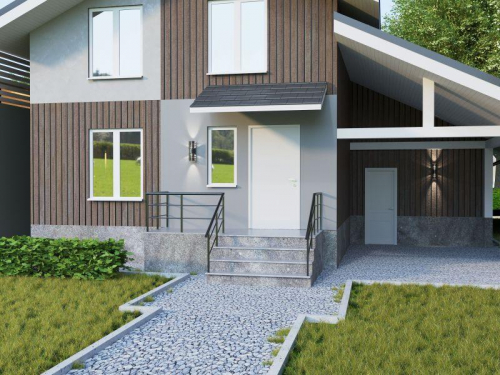 Светильник светодиодный уличный 5102 настенный 10Вт 4000К IP54 сер. IEK LT-DBU0-5102-010-40-K03