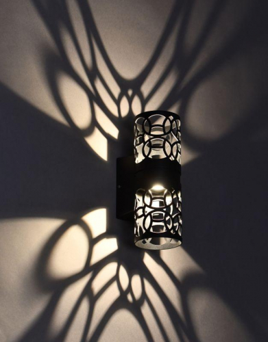 Светильник светодиодный уличный 5103 настенный 10Вт 4000К IP54 сер. IEK LT-DBU0-5103-010-40-K03