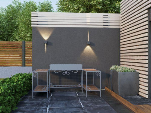 Светильник светодиодный уличный 5111 6Вт 4000К IP65 настенный сер. IEK LT-DBU0-5111-006-40-K03