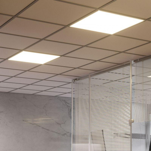 Светильник светодиодный MiR 35Вт 4000К CRI90 IP40 4200лм 595х595х50 офисный опал с БАП GAUSS G1-A0-00070-01GA2-4003540