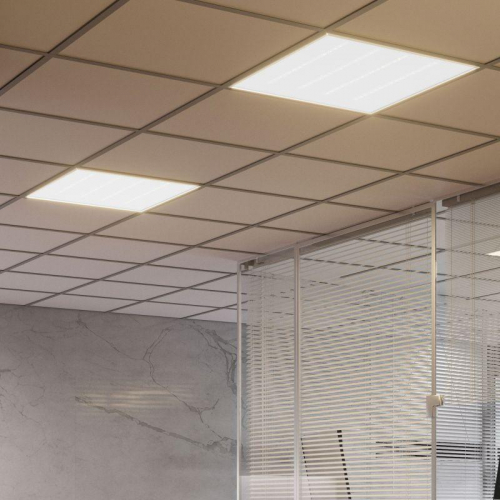 Светильник светодиодный MiR 35Вт 4000К CRI90 IP40 4400лм 595х595х50 офисный призма с БАП GAUSS G1-A0-00070-01GA3-4003540