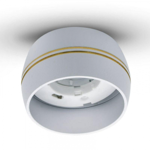 Светильник встраиваемый IP20 металлический под лампу GX53 LGX53-03 C01 бел. Camelion 15397