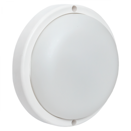 Светильник светодиодный ЖКХ ДПО-1300 12Вт 6500К IP65 круг с микроволнов. датчиком движения LUMA EKF BKL-1300DM-R-12-6500