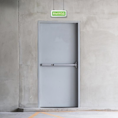 Светильник светодиодный PEL 103-1 (табло) 3Вт ССА аварийный оповещатель односторонний без наклейки Pro+ JazzWay 5062269